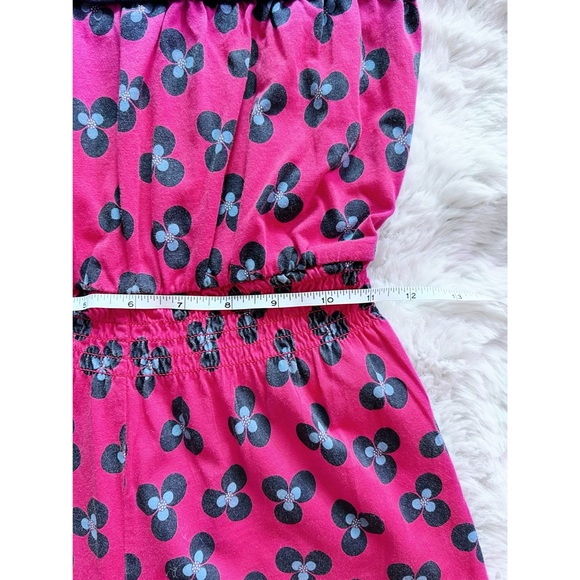 Tea Jumper | Romper | Girls 8 | Good Used Condition | Modern Floral Pattern - Picture 5 of 8